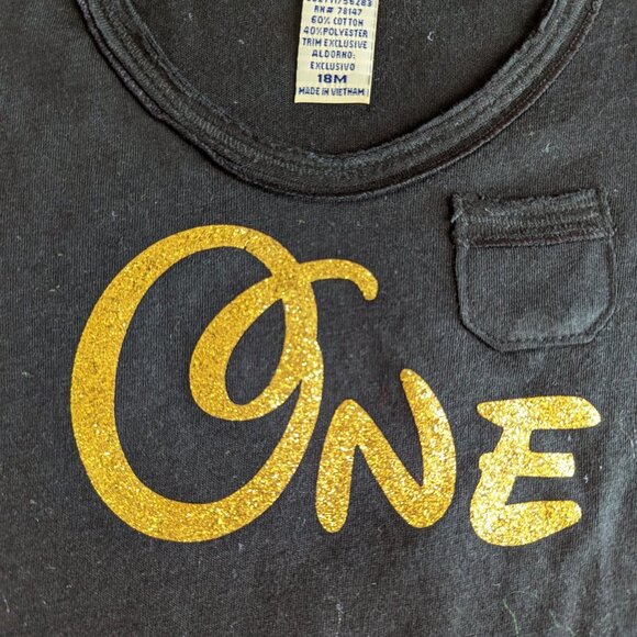 1st Birthday Outfit Baby Girl Minnie Set 18M NEW - Picture 2 of 6